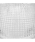 160mm Prismatic Acorn Glass Shade with 100mm Fitter Neck (Holophane Style)