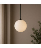 150mm Opal Glass Globe Shade with 65mm Fitter Hole (Gloss or Matt)