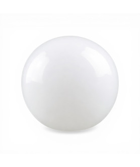 200mm Opal Globe Shade with 80mm Fitter Hole (Gloss or Matt)