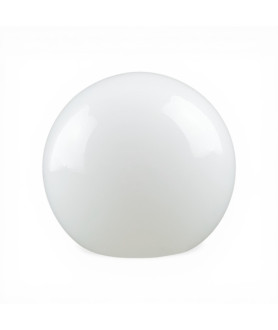 200mm Opal Globe Shade with 80mm Fitter Hole (Gloss or Matt)