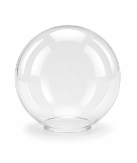 600mm Clear Globe with 100mm Fitter Hole 600mm Clear Globe with 100mm Fitter Hole