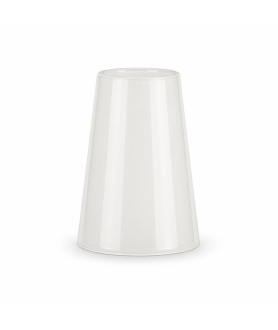 Tapered Glass Cone Shade with 40 mm Fitter Hole