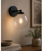 150mm Clear Glass Globe Shade with 80mm Fitter Neck (Clear or Frosted)