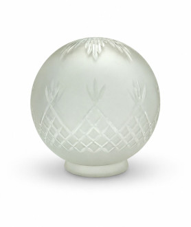 150mm Pineapple Cut Globe with 80mm Fitter Neck