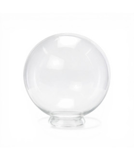 250mm Clear Globe Shade with 80mm Fitter Neck (Clear or Frosted)