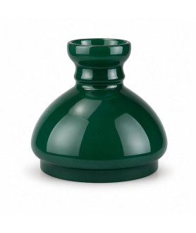 125mm Base Vintage Green Oil Lamp Vesta Shade