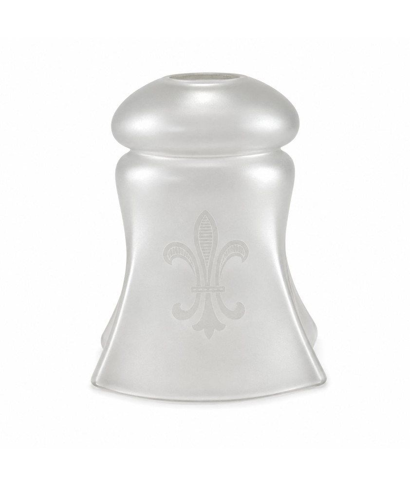 Edwardian Frosted Bell Light Shade with 30mm Fitter Hole Edwardian Frosted Bell Light Shade with 30mm Fitter Hole