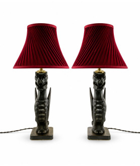 Garuda Dragon Table Lamps Garuda Dragon Table Lamps