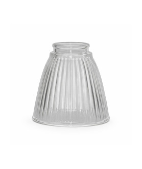  Prismatic Tulip Light Shade with 55mm Fitter Neck