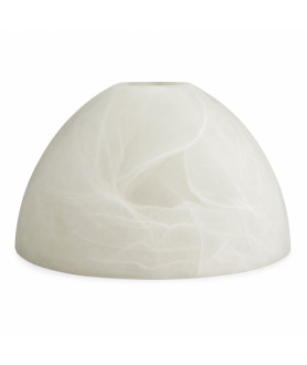Marble Patterned Half Dome Ceiling Light Shade with 28mm Fitter Hole