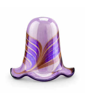 Pink and Purple Tulip Light Shade with 30mm Fitter Hole