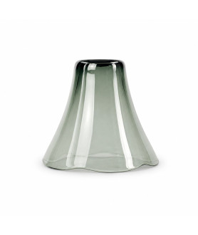 Smoked  Grey Tulip Light Shade with 20mm Fitter Hole