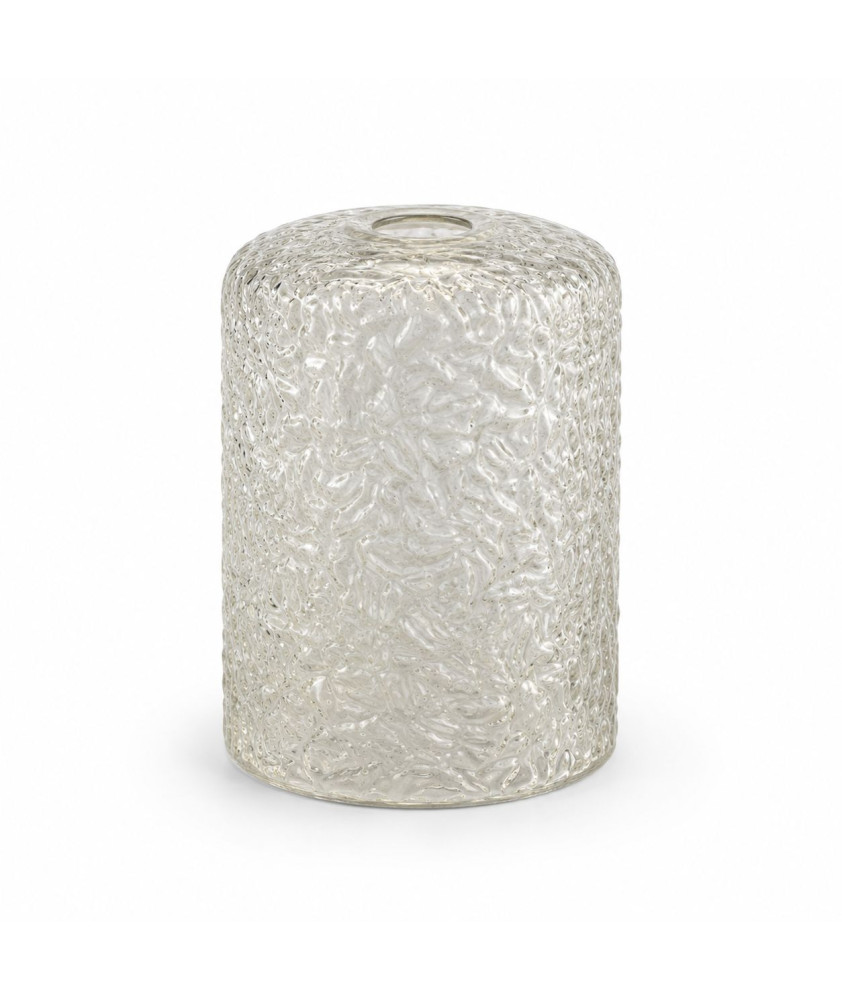 140mm Textured Glass Ceiling Light Shade with 30mm Fitter Hole 140mm Textured Glass Ceiling Light Shade with 30mm Fitter Hole