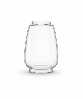 165mm Hurricane Glass Shade with 85mm Fitter Neck