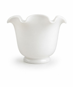 100mm Base Opal White Oil Lamp Shade 100mm Base Opal White Oil Lamp Shade