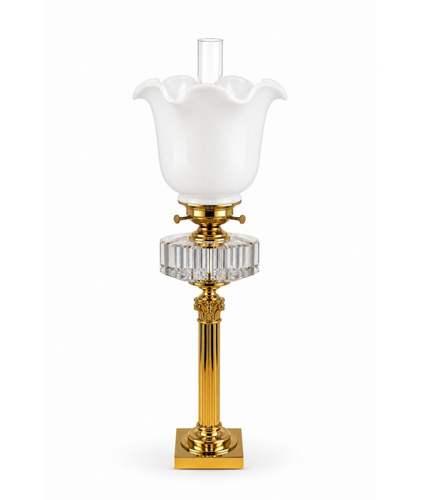 100mm Base Opal White Oil Lamp Shade 100mm Base Opal White Oil Lamp Shade