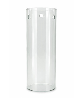 300mm Clear Cylinder Glass Shade with 3 Arm Fitting 135mm Diameter 300mm Clear Cylinder Glass Shade with 3 Arm Fitting 135mm Diameter