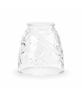 Miniature Crystal Cut Tulip Light Shade with 36mm Fitter Neck Miniature Crystal Cut Tulip Light Shade with 36mm Fitter Neck
