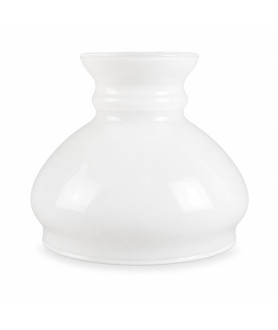 89mm Base Small Opal Vesta Oil Lamp Shade 89mm Base Small Opal Vesta Oil Lamp Shade