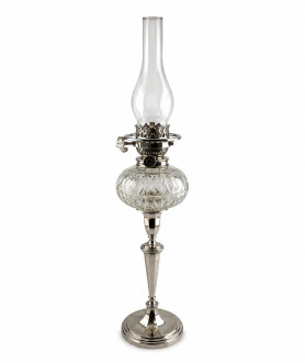 Victorian Oil Lamp Complete with Chimney