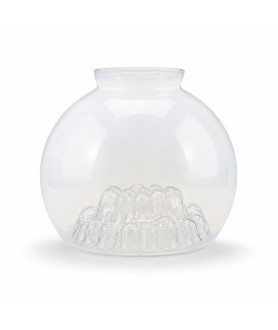 180mm Opalescent Globe with Dimpled Pattern and 82mm Fitter Neck 180mm Opalescent Globe with Dimpled Pattern and 82mm Fitter Neck
