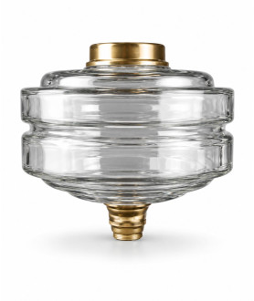 Screw Neck Glass Font Suitable for Duplex Burner with 21mm Font Screw