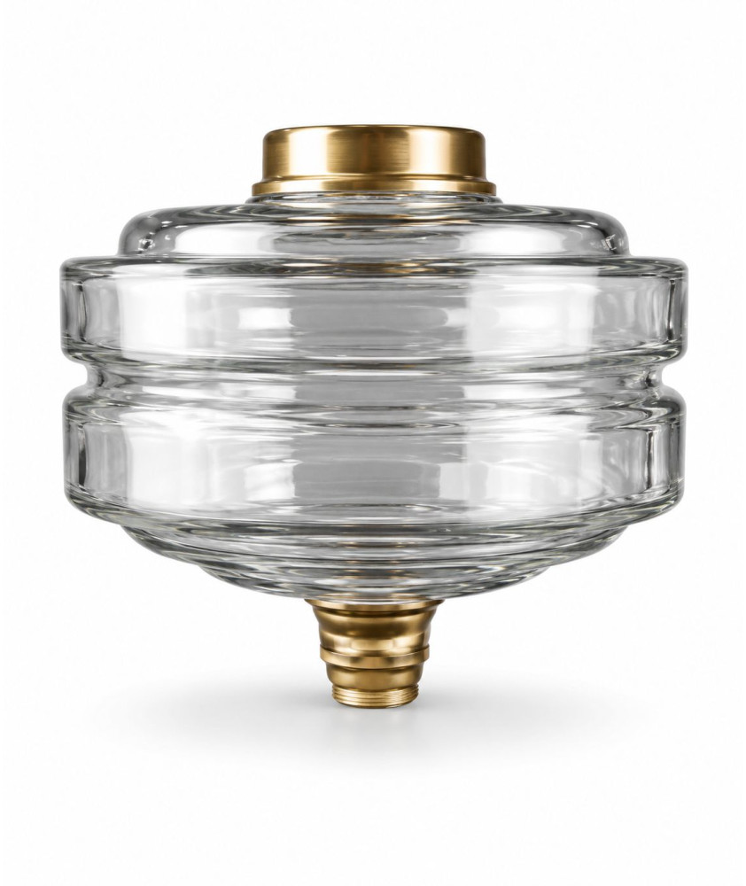 Screw Neck Glass Font Suitable for Duplex Burner with 21mm Font Screw Screw Neck Glass Font Suitable for Duplex Burner with 21mm Font Screw
