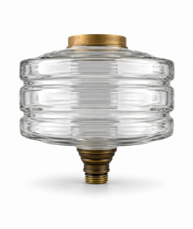 Screw Neck Glass Font Suitable for Duplex Burner with 20mm Font Screw