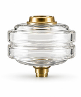 Bayonet Neck Glass Font Suitable for Duplex Burner with 21mm Font Screw