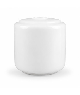Opal Cylinder Bell Light Shade with 30mm Fitter Hole