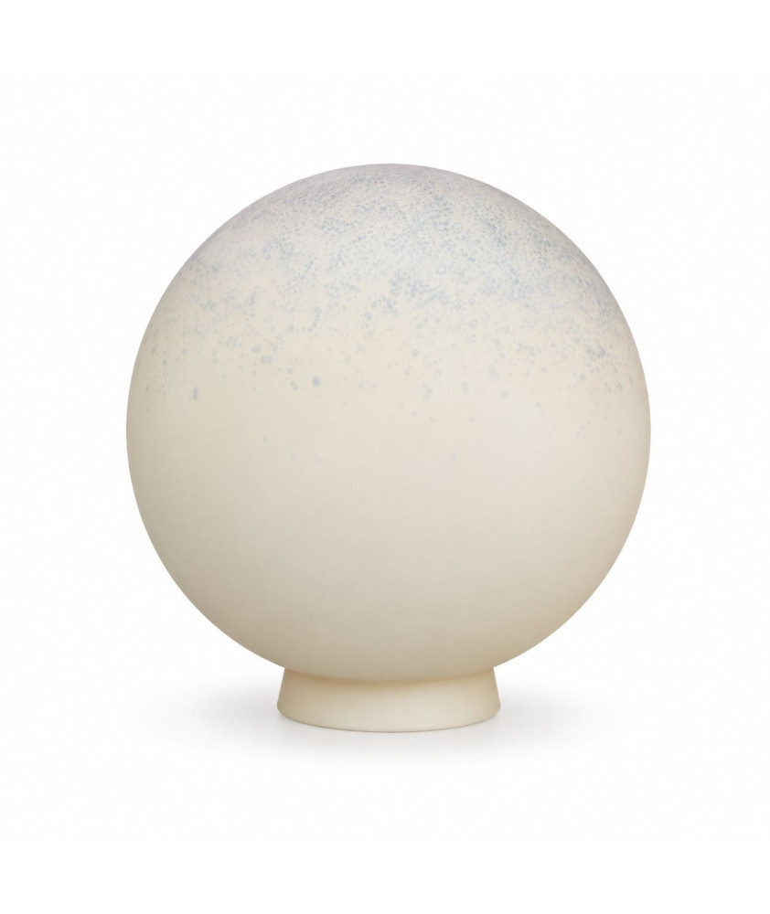 180mm Pink/Purple Mottled Globe with 75mm Fitter Neck 180mm Pink/Purple Mottled Globe with 75mm Fitter Neck