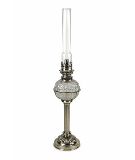 Complete Chrome Oil Lamp with Kosmos Burner