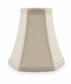 Small Cream 5.5 Inch Fabric Shade