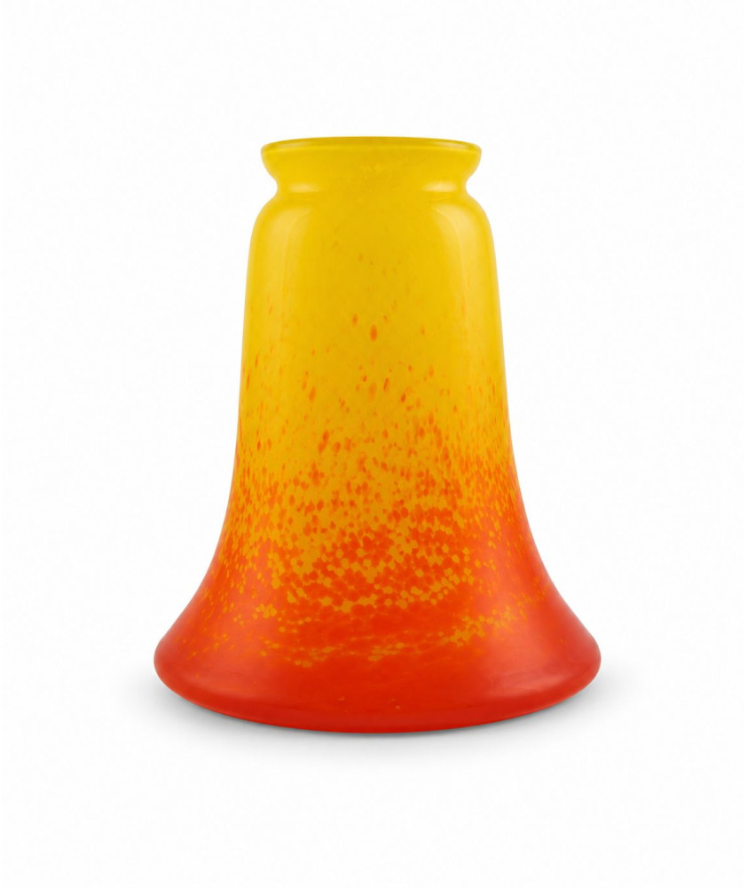 Yellow to Orange Muller Freres Tulip Light Shade with 57mm Fitter Neck Yellow to Orange Muller Freres Tulip Light Shade with 57mm Fitter Neck