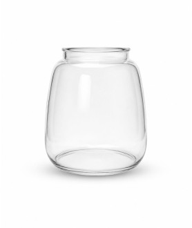 Clear Hurricane Glass Shade with 105mm Base Clear Hurricane Glass Shade with 105mm Base