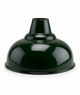 Green Enamel Shade with 30mm Fitter Hole Green Enamel Shade with 30mm Fitter Hole