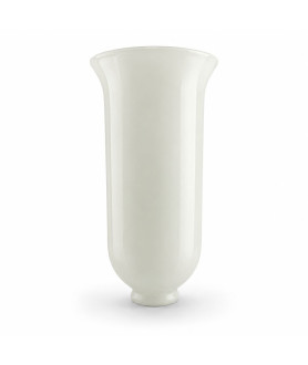 Matt Opal Hurricane Light Shade with 50mm Base Matt Opal Hurricane Light Shade with 50mm Base