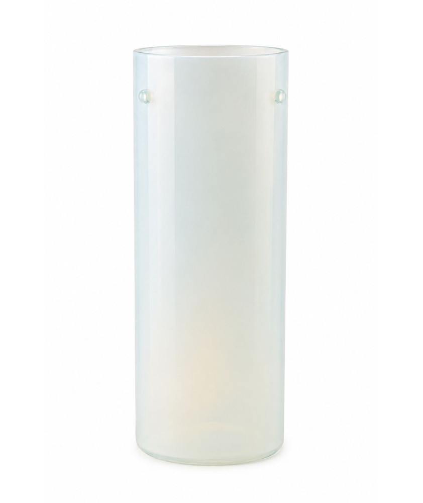 285mm Opalescent Cylinders with 3 holes for Spider Fitting 115mm Diameter 285mm Opalescent Cylinders with 3 holes for Spider Fitting 115mm Diameter
