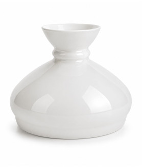 232mm Base Opal Vesta Oil Lamp Shade