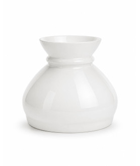 188mm Base Opal Vesta Oil Lamp Shade