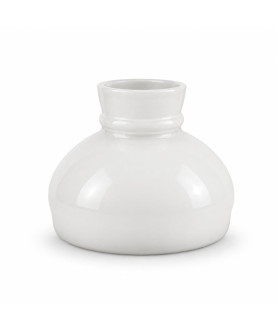 110mm Base Opal Vesta Oil Lamp Shade