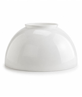 410mm Base Opal Dome Hanging Oil Lamp Shade