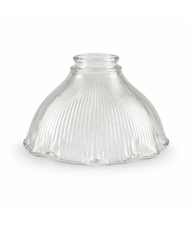 Prismatic Frilled Tulip Shade with 57mm Fitter Neck Prismatic Frilled Tulip Shade with 57mm Fitter Neck