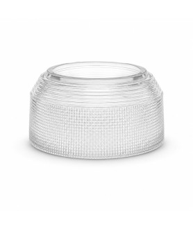 1950/60's Holophane Outdoor Glass Shade