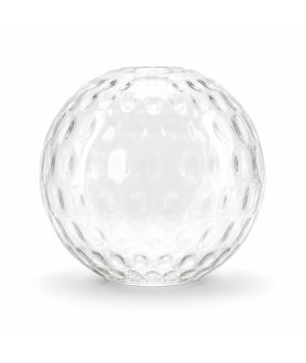 300mm Clear Optic Globe with 65mm Fitter Hole and second Hole