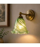 Vaseline Twisted Drip Shade with 30mm Fitter Hole
