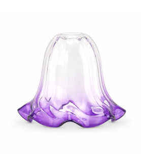Amethyst Tipped Twisted Drip Shade with 30mm Fitter Hole