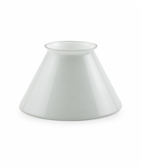 200mm Opal Coolie Light Shade with 100mm Fitter Neck 200mm Opal Coolie Light Shade with 100mm Fitter Neck