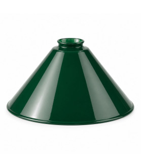 295mm Original Green Coolie Shade with 57mm Fitter Neck 295mm Original Green Coolie Shade with 57mm Fitter Neck