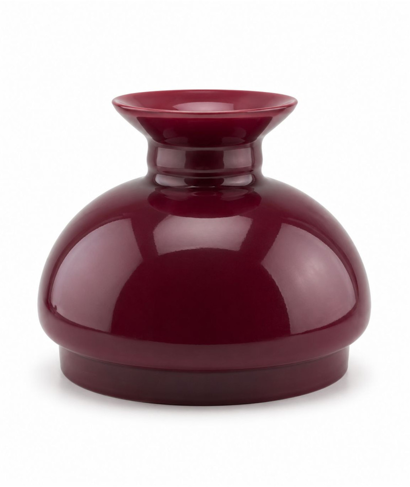 185mm Base Original Small Red Oil Lamp Vesta Shade 185mm Base Original Small Red Oil Lamp Vesta Shade
